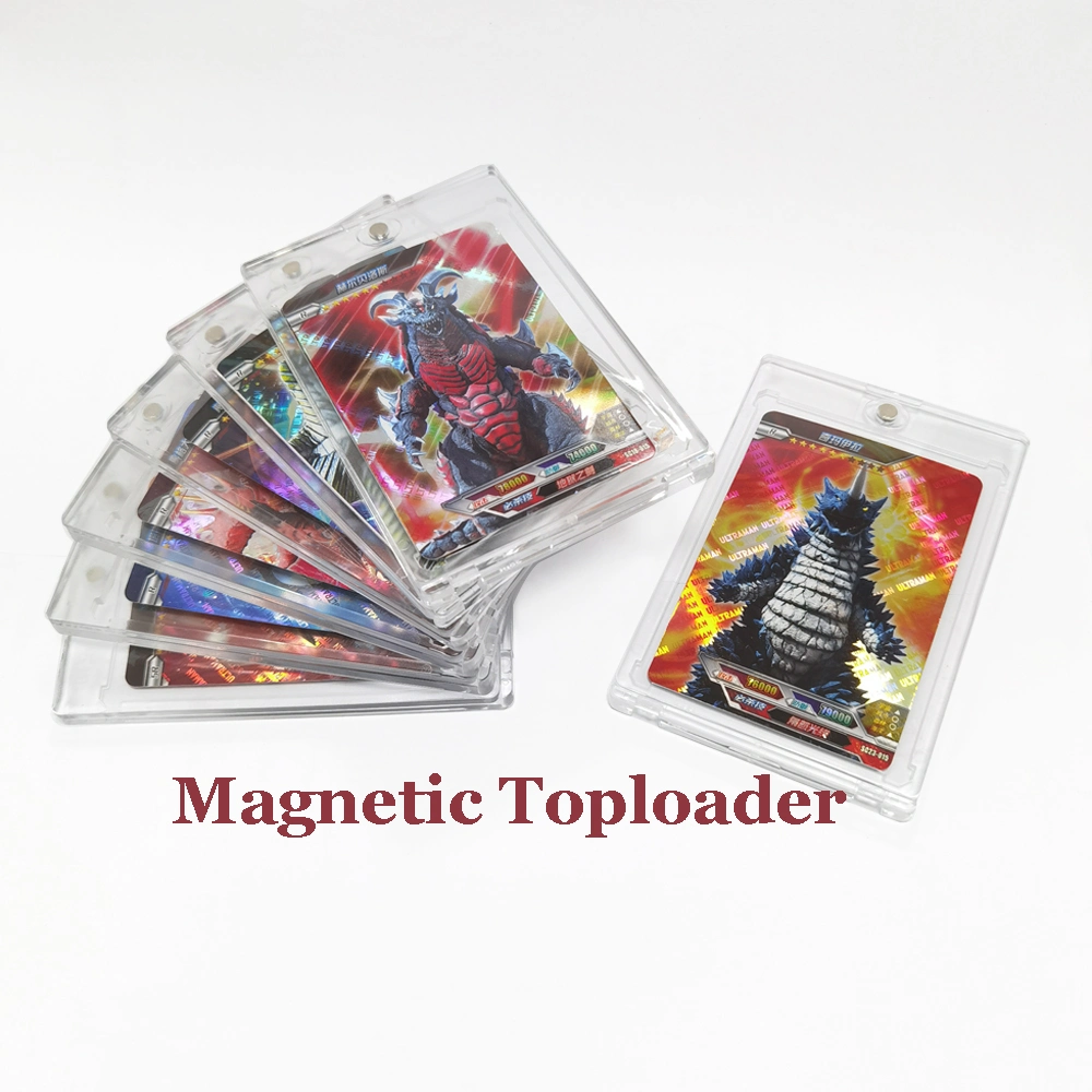 Hot Sale Magnetic Trading Card Holders Ygo Game Card Display Stand Toploaders Touch