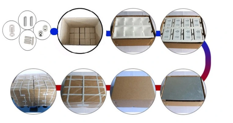 EMI Nizn Impeder Soft Ferrite Rod Core Magnet