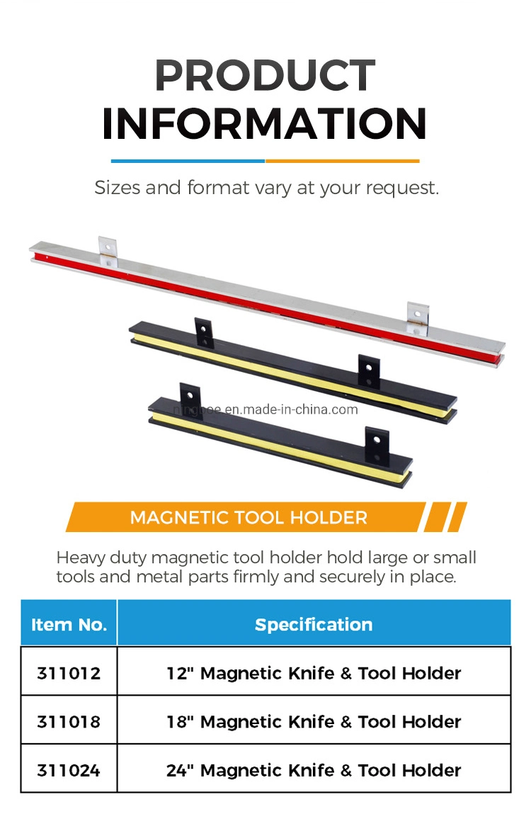 Powerful Great 18" Stainless Magnetic Tool Holder Magnetic Knife Holder for Sales